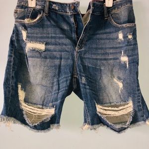 Fashion Nova Loved Him First Denim Bermudas